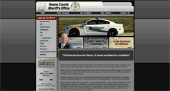 Desktop Screenshot of boonesheriff.com